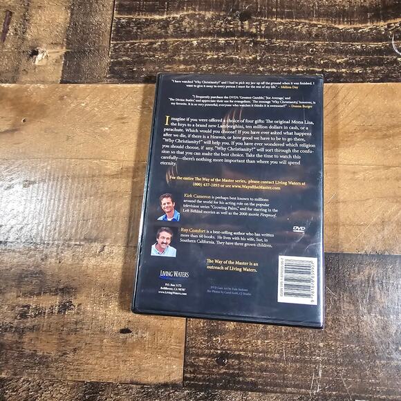 Why Christianity With Kirk Cameron and Ray Comfort  DVD - Picture 2 of 2